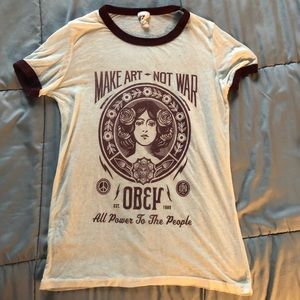 Make Art Not War T-Shirt